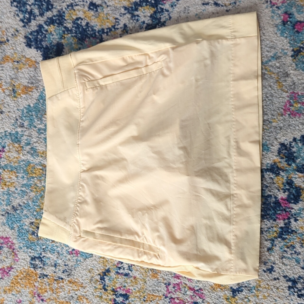 Athleta Yellow Skort with Pockets Women's Size 0